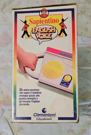 Sapientino Clementoni English Voice Italiano new