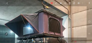 Tienda de techo para coche