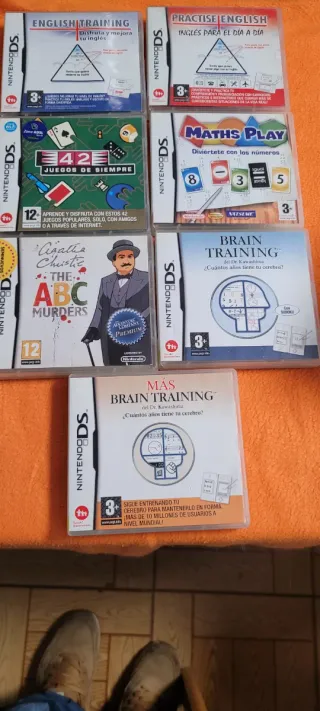 Lote di giochi educativi Nintendo DS