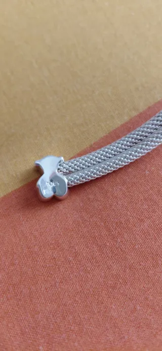 Collar Rígido Tous Oso Plata