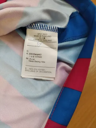 Camiseta  Barcelona 21/22 Talla S Mujer