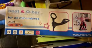 Asiento y O-bar para patinete Mini Micro