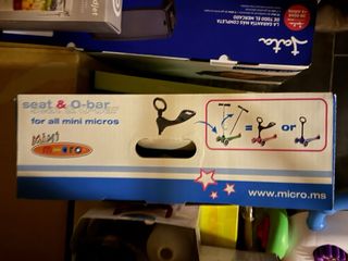 Asiento y O-bar para patinete Mini Micro