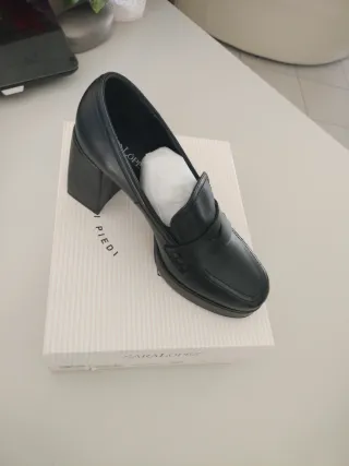 Scarpe tacco nero donna n.39