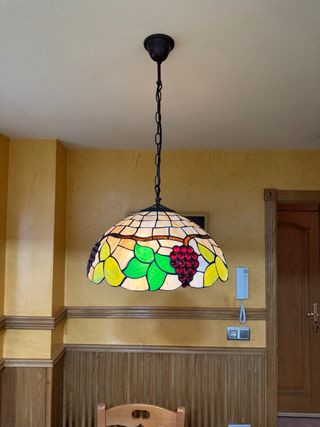 Lámpara colgante Tiffany uva