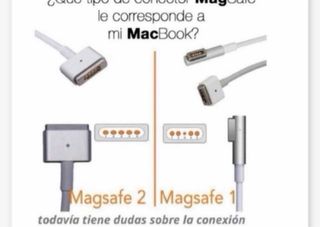Cargador MagSafe 2 MacBook Air 13"A1466 Original