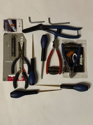 Herramientas para encordar raquetas de tenis