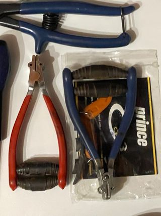 Herramientas para encordar raquetas de tenis