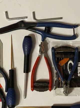 Herramientas para encordar raquetas de tenis