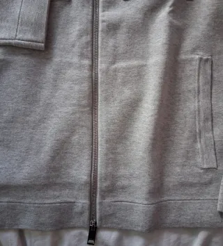Overshirt Reiss gris cremallera Talla M