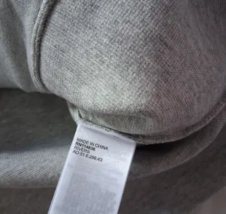 Overshirt Reiss gris cremallera Talla M