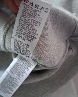 Overshirt Reiss gris cremallera Talla M