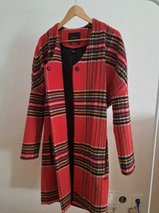 Abrigo cuadros lana Scotch & Soda