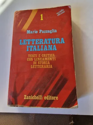 Letteratura Italiana Testi E Critica 1
