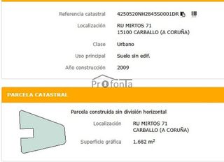 Solar en venta en Carballo