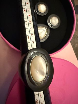 Anillo Tous Resina Negro y Blanco