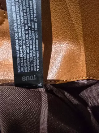 Bolso Tous Piel Camel Nuevo