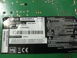 Kit Tiras LED LG43LK5100PLA, (Ref-20)