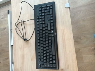 Teclado HP QWERTY Negro