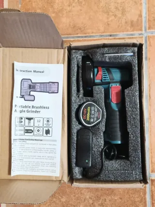 Mini Amoladora Inalámbrica 12V