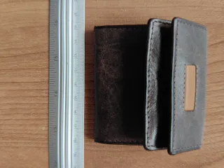 Cartera Billetera Cuero Liberto Marrón