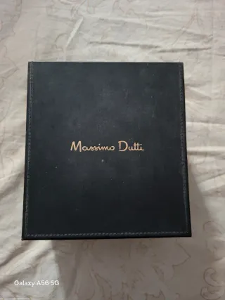 Reloj Massimo Dutti Cronógrafo Marrón/Plata