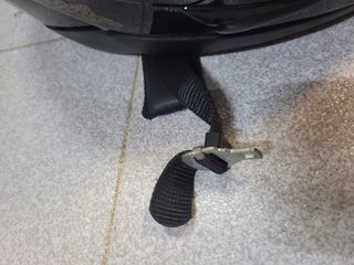 Casco Moto Negro + Guantes Talla M