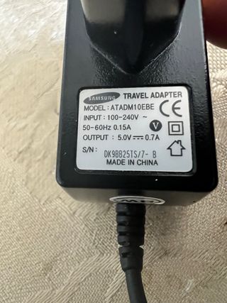 Alimentatore Samsung con spina a muro