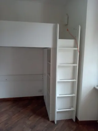Letto soppalco Ikea bianco