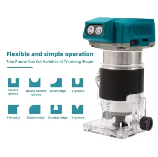 Fresadora de madera BL Motor 21V