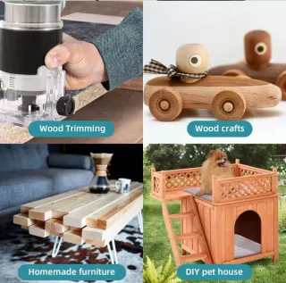 Fresadora de madera BL Motor 21V