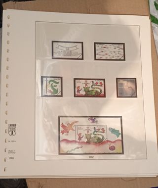 Hojas Preimpresas Federal Lujo 2001/2002