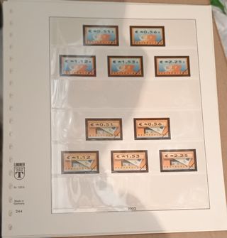 Hojas Preimpresas Federal Lujo 2001/2002