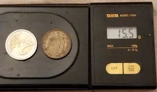 Moneda 2'50 Peseta 1953*⁴⁶ Error Estrellas 13-46