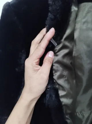 Abrigo de piel Mouton L