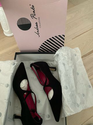 Andrea Pinto Scarpe Donna Nere e Rosa
