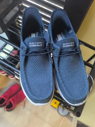 Zapatillas Skechers  Azul