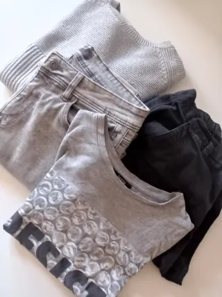 Lote 2 pantalones y jersey Bershka