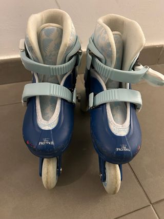 Patines y protecciones Frozen