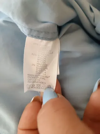 Camicia uomo azzurra taglia XL