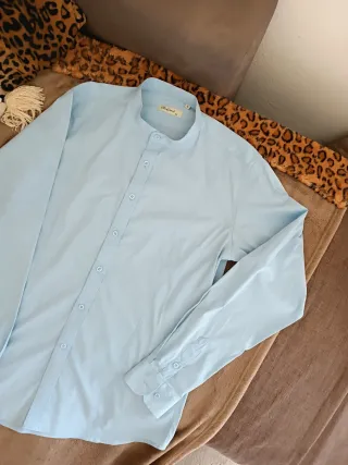 Camicia uomo azzurra taglia XL