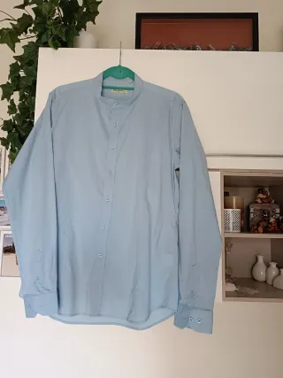 Camicia uomo azzurra taglia XL