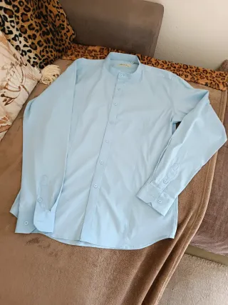 Camicia uomo azzurra taglia XL
