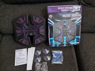 Máquina de Boxeo Musical con Luces LED