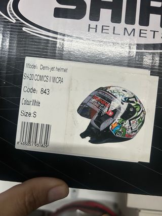 Casco Jet Shiro Comics II Infantil Talla s 54/55cm