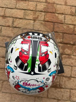 Casco Jet Shiro Comics II Infantil Talla s 54/55cm