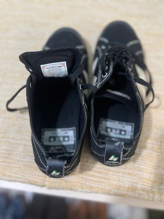 Zapatillas Macbeth Hombre Negras y Blancas