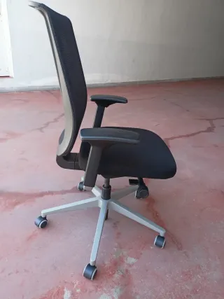 Silla Steelcase Reply Air Negra brazos 3D 2 unidad