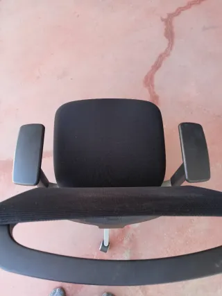 Silla Steelcase Reply Air Negra brazos 3D 2 unidad