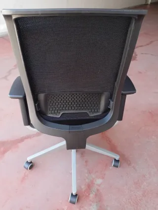 Silla Steelcase Reply Air Negra brazos 3D 2 unidad
